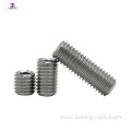 DIN916 stainless steel hexagon machine screw headless screw